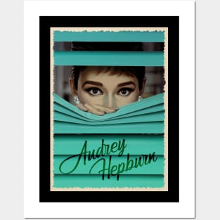 Funny Face Audrey Hepburn's Playful Charm T-Shirt Posters and Art